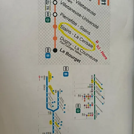 Duplex Proche Stade De France, Paris Et Cdg *